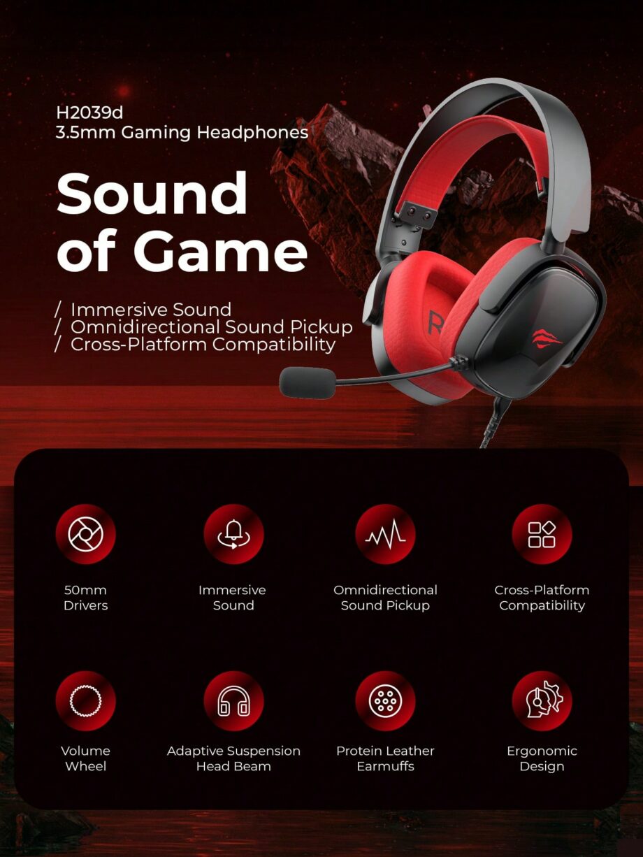 Havit H2039D Multi-Platform Gaming Headset