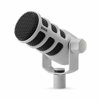 Rode PodMic USB Versatile Dynamic Broadcast Microphone With XLR and USB Connectivity - White (Pre-Order)