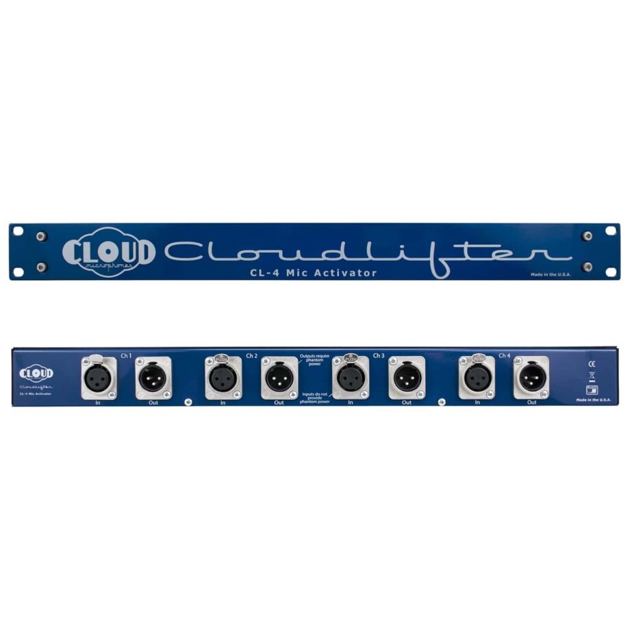 Cloud Microphones Cloudlifter CL-4 Mic Activator Ultra-Clean Microphone Preamp Gain (Pre-Order)