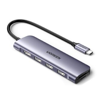 UGREEN Revodok 6 in 1 USB C Hub
