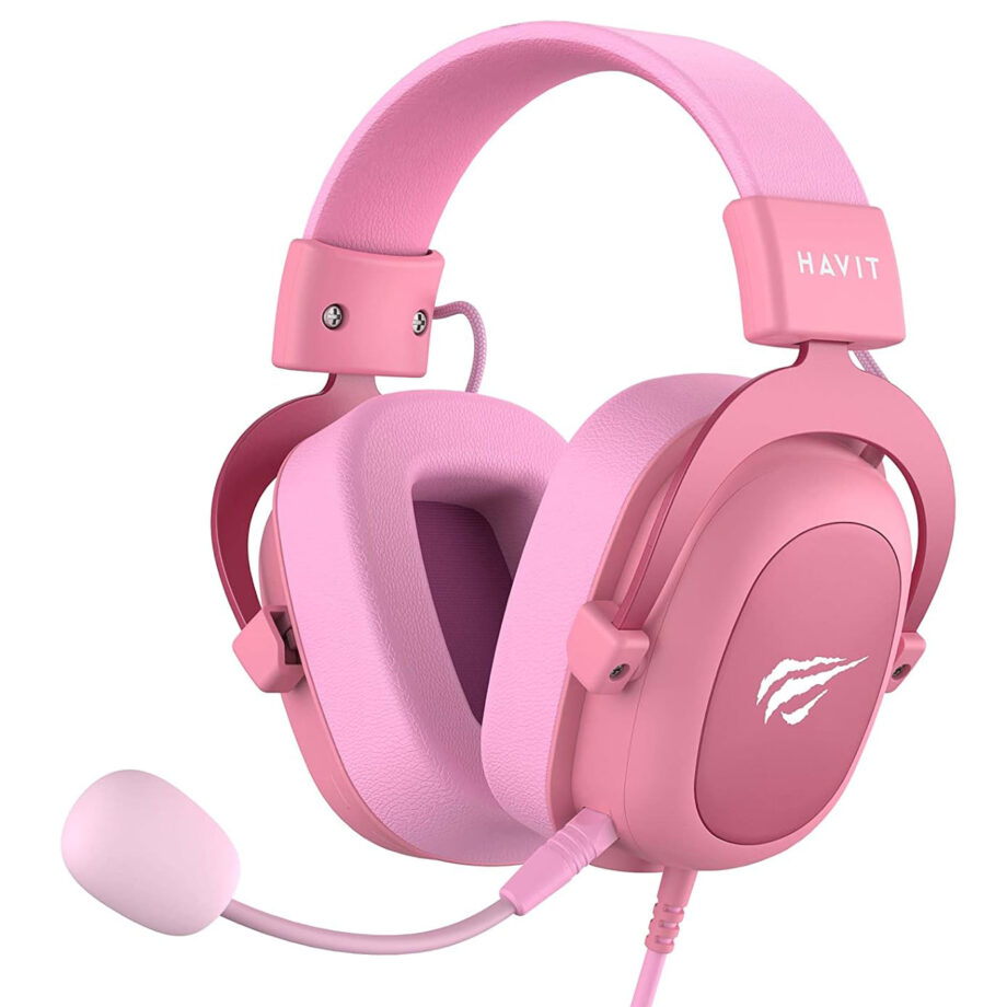 Havit H2002D Multi-Platform Gaming Headset - Pink