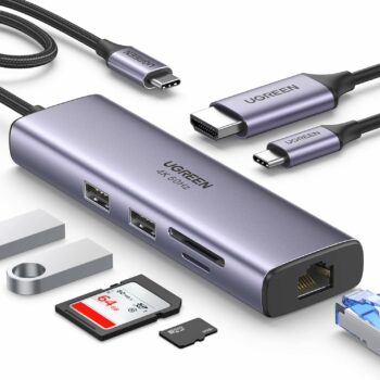 UGREEN Revodok 7 in 1 USB C Hub