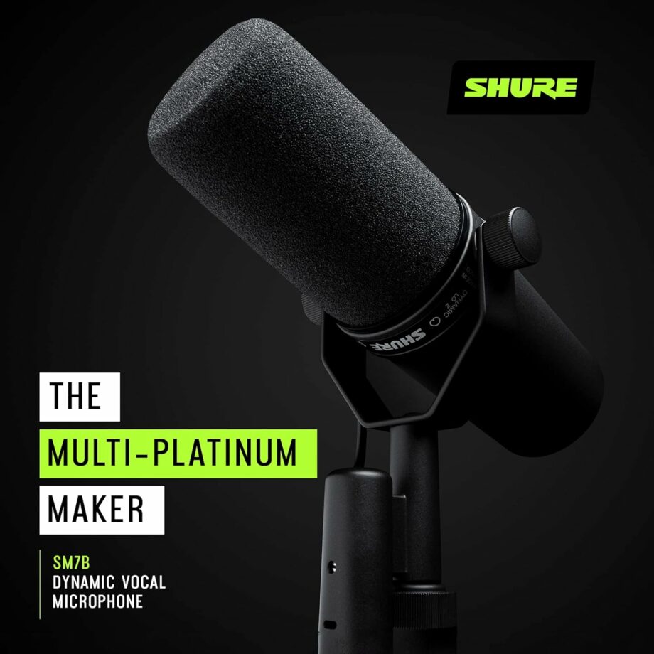 Shure SM7B Dynamic Vocal Microphone (Pre-Order)