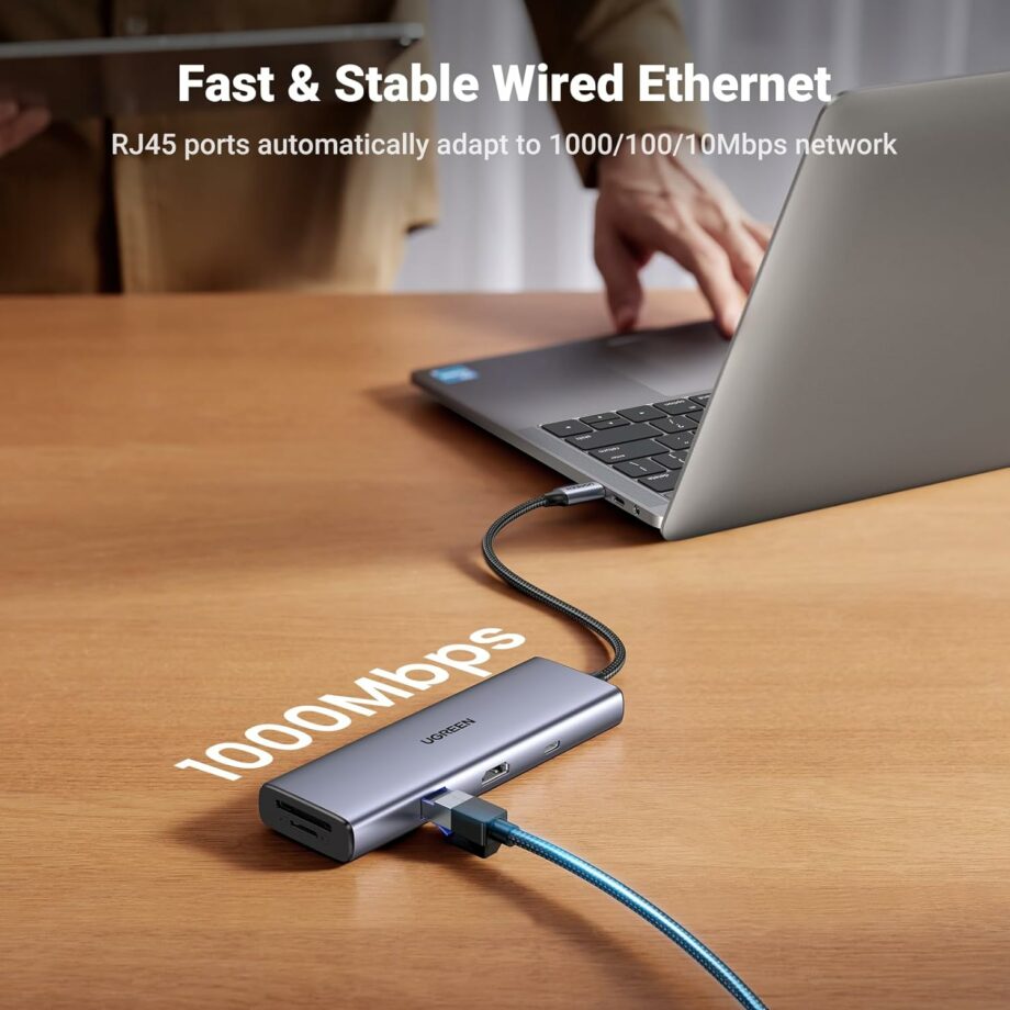 UGREEN Revodok 9 in 1 4K@60Hz HDMI USB C Hub
