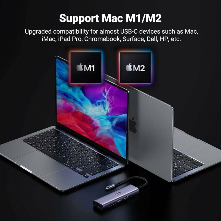 UGREEN Revodok 7 in 1 USB C Hub