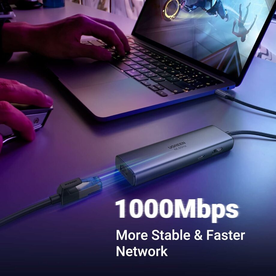 UGREEN Revodok 7 in 1 USB C Hub