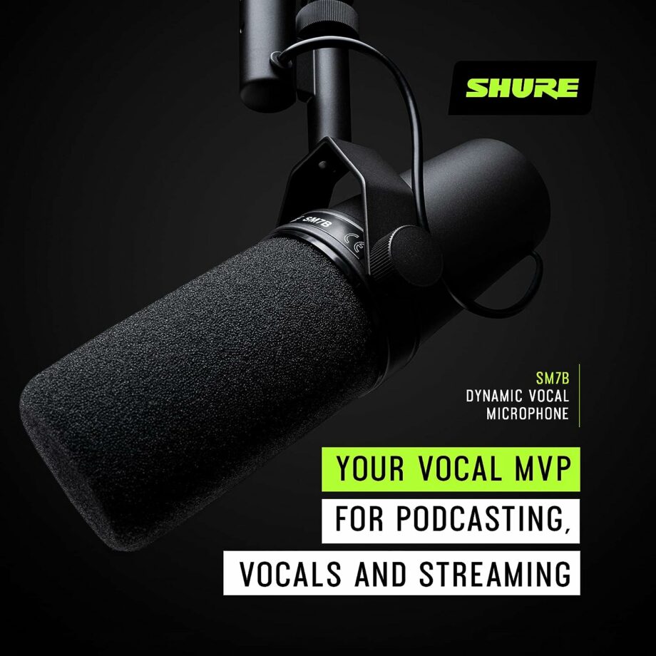 Shure SM7B Dynamic Vocal Microphone (Pre-Order)