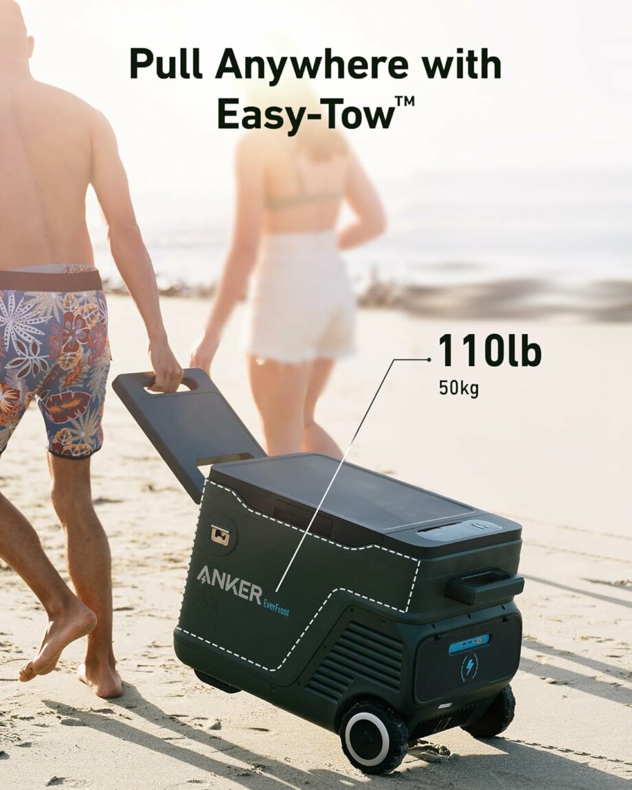 Anker EverFrost 40 Powered Cooler 43L Portable Refrigerator with 299Wh Battery