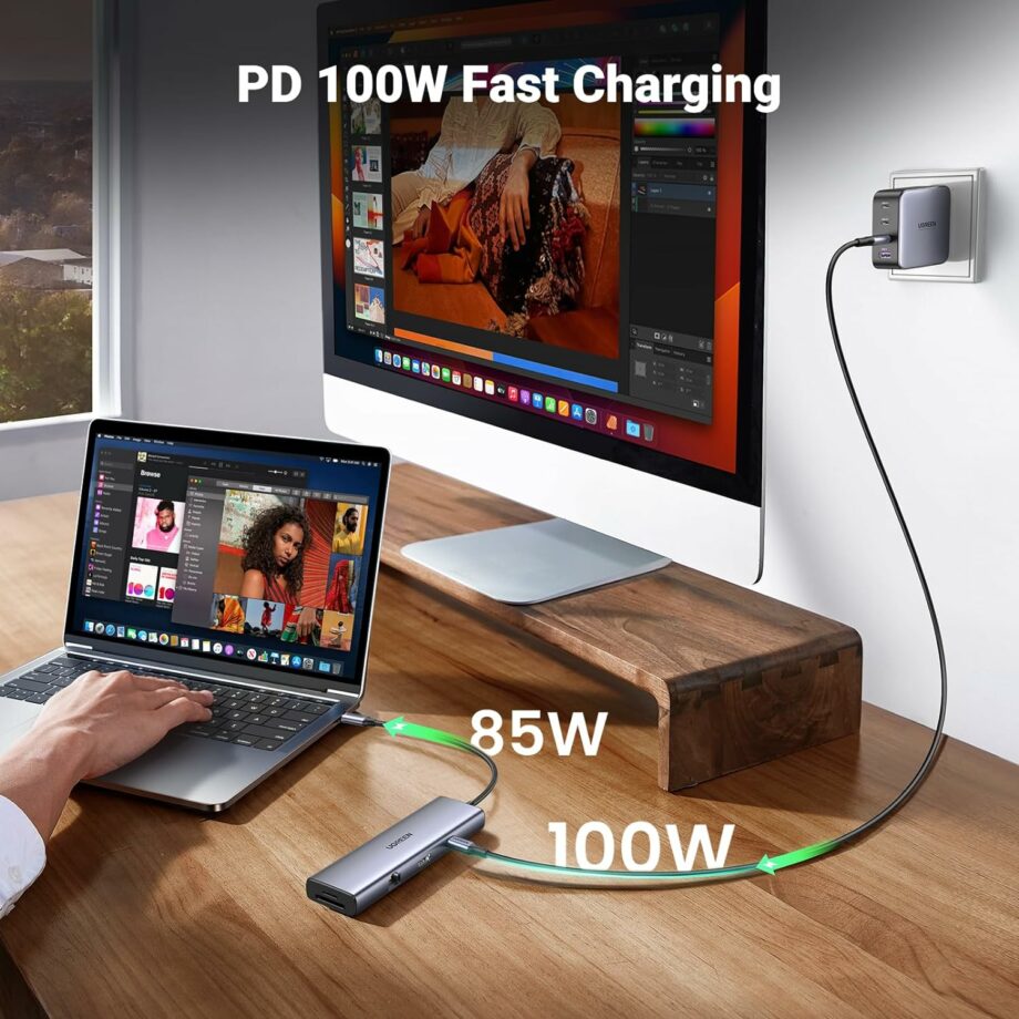 UGREEN Revodok 9 in 1 4K@60Hz HDMI USB C Hub