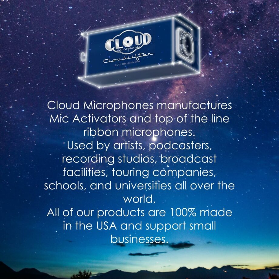 Cloud Microphones Cloudlifter CL-4 Mic Activator Ultra-Clean Microphone Preamp Gain (Pre-Order)