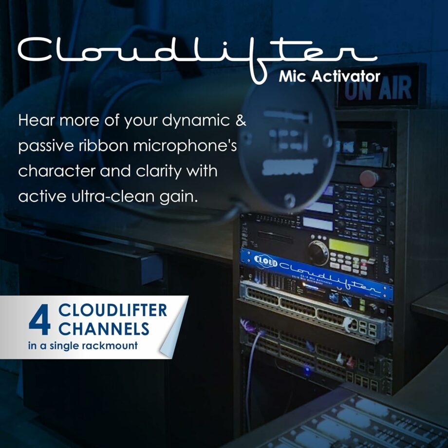 Cloud Microphones Cloudlifter CL-4 Mic Activator Ultra-Clean Microphone Preamp Gain (Pre-Order)