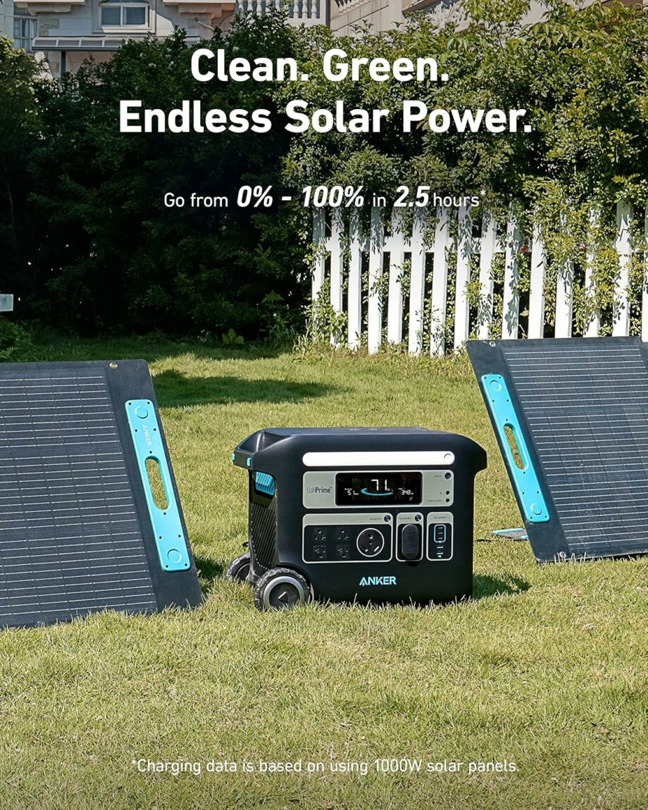 Anker SOLIX F2000 PowerHouse 767 Portable Power Station