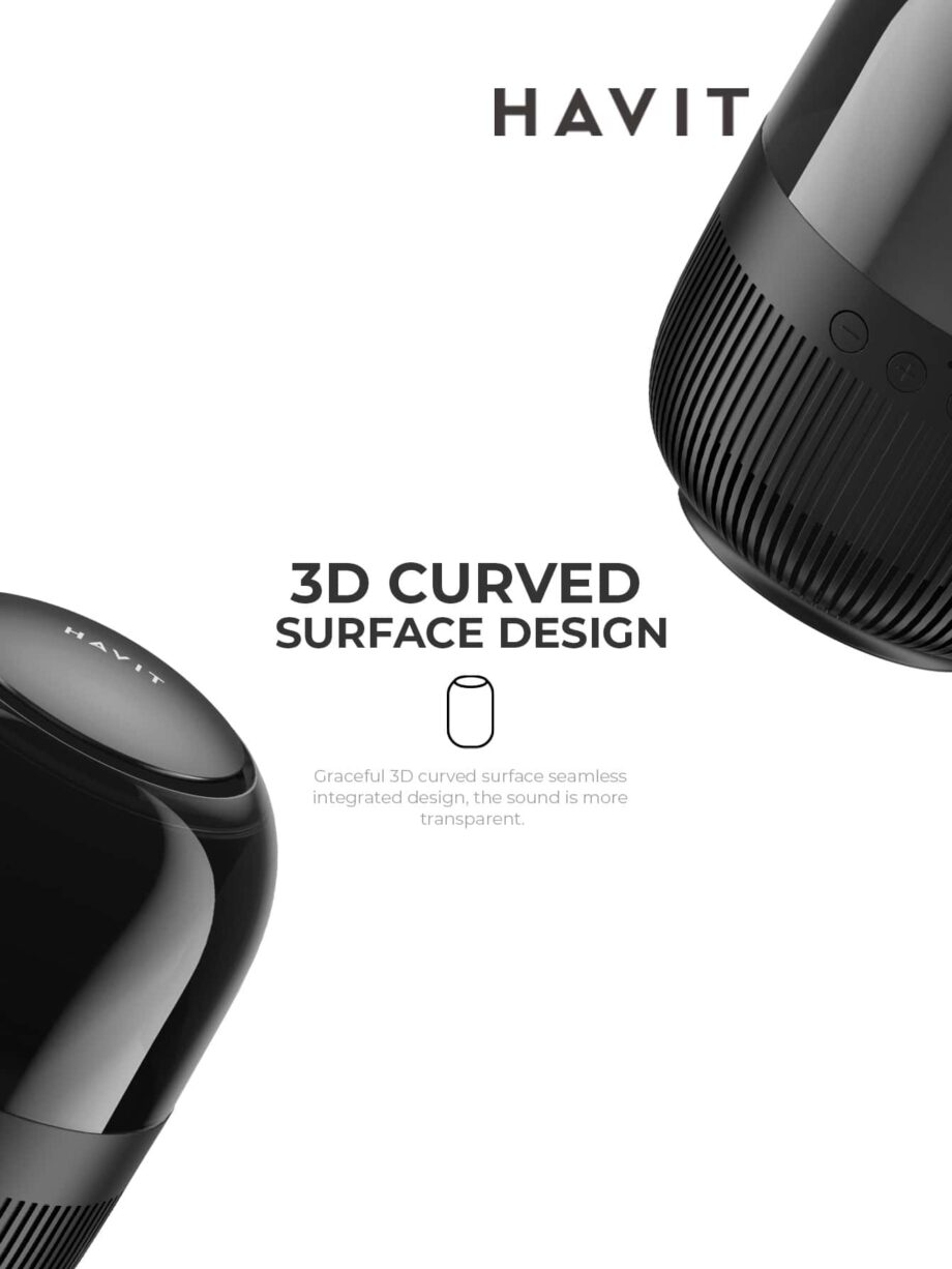 Havit SK889BT RGB Waterproof Wireless Portable Speaker