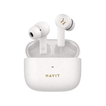 Havit TW958 Pro Active Noise Cancelling True Wireless Earbuds - White