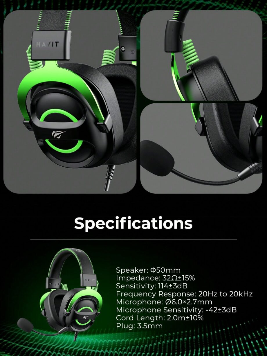 Havit H2002E Multi-Platform Wired Gaming Headset