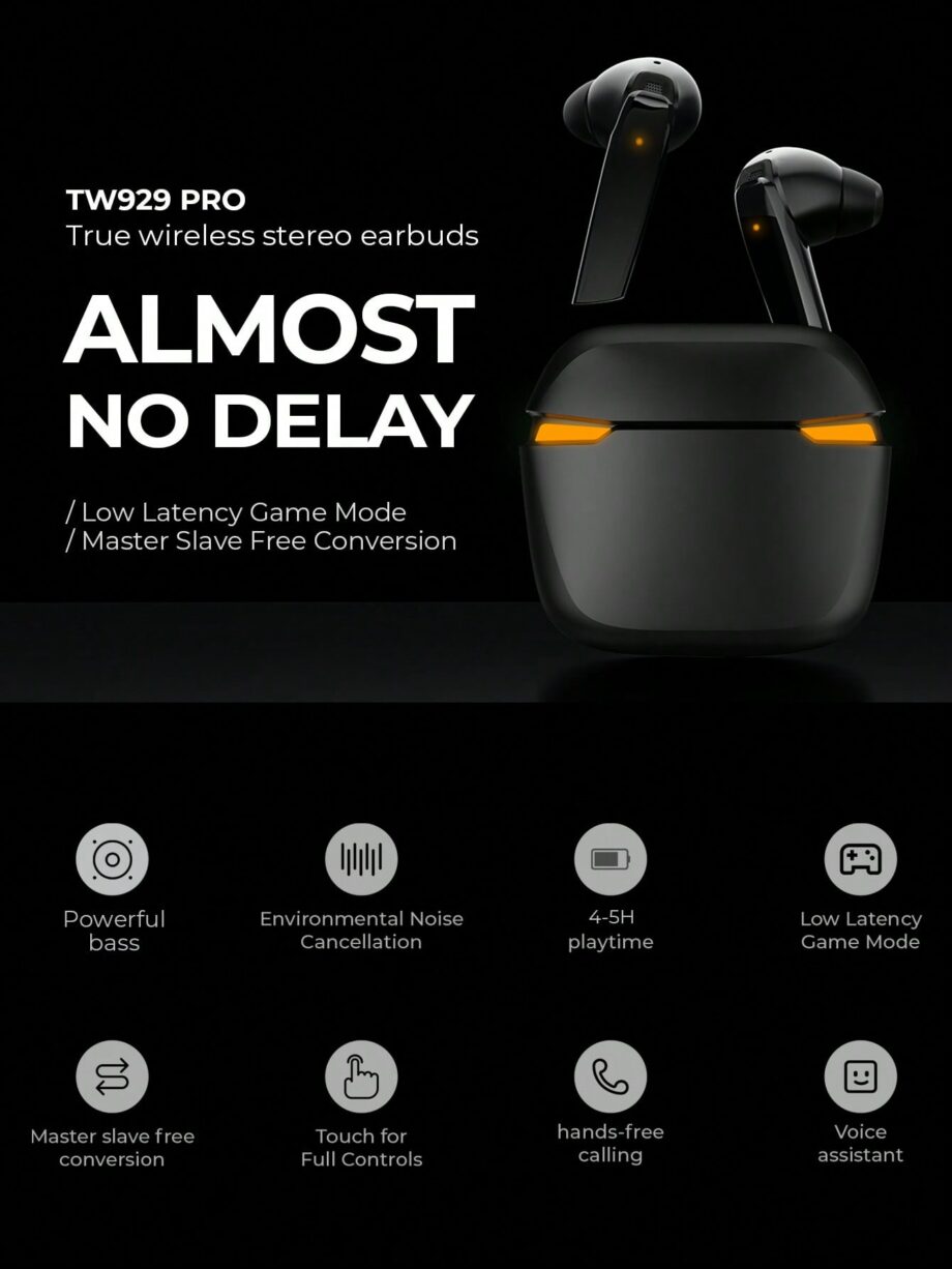 Havit TW929 Pro Gaming True wireless Earbuds
