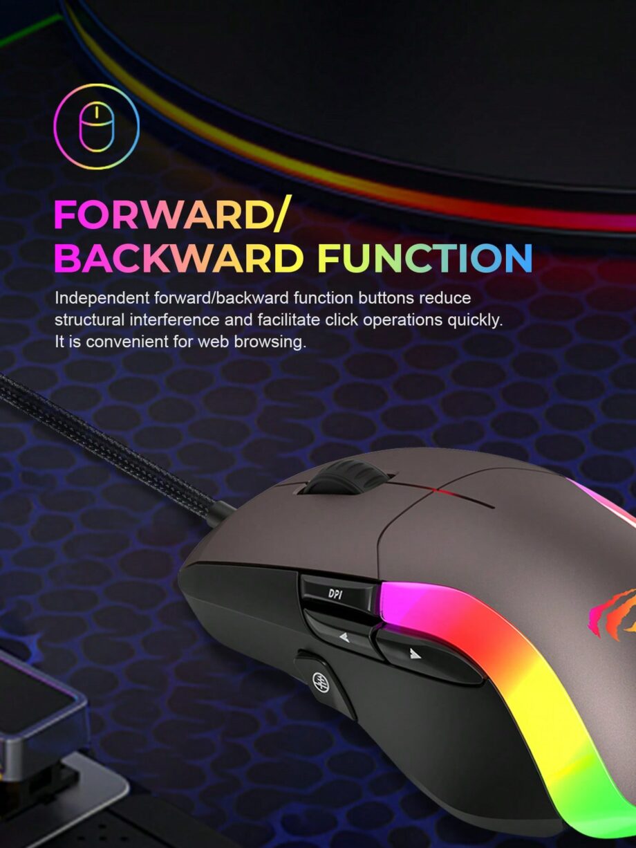 Havit MS959S RGB Wired Gaming Mouse
