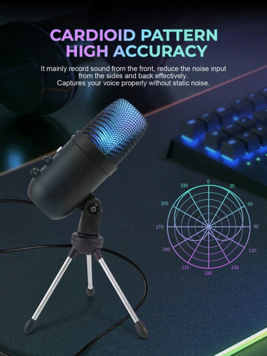 Havit GK51 RGB Live Recording Microphone
