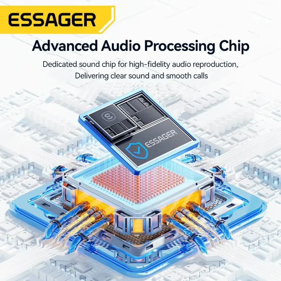 Essager USB-A to Single 3.5mm Audio Sound Card Adapter