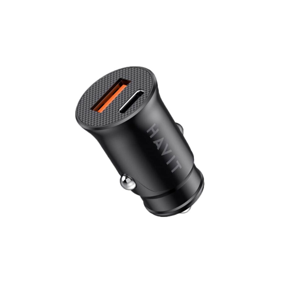 Havit 20W Fast USB-C & USB-A Car Charger