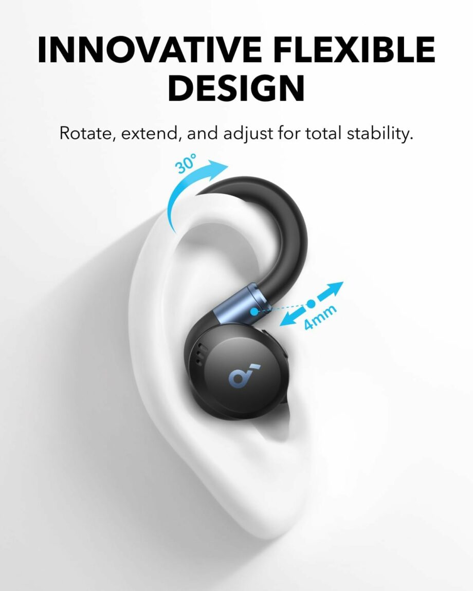 Anker Soundcore Sport X20 True Wireless Workout Noise Cancelling Earbuds - Black