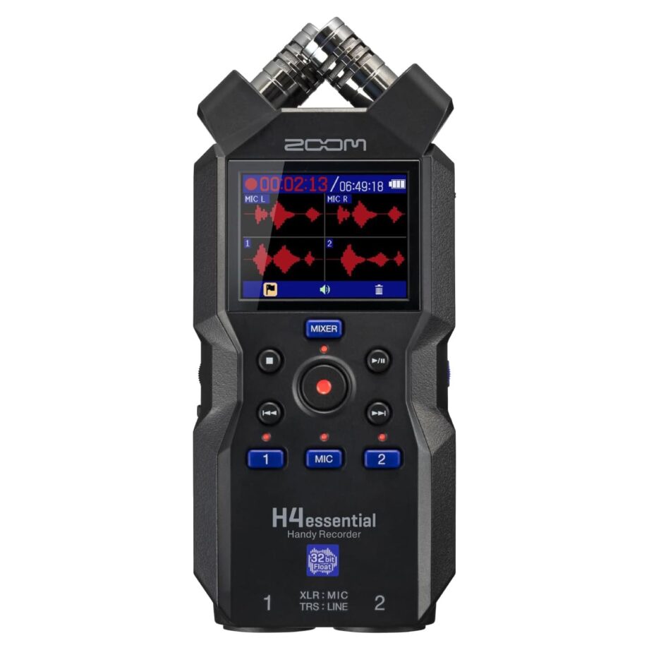 Zoom H4 Essential 4-Track Handy Recorder - 2024 Model