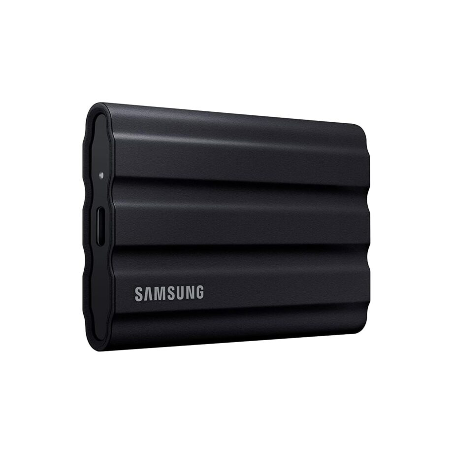 Samsung T7 Shield 4TB Rugged Water & Dust Resistant 1050MB/s Portable SSD - Black