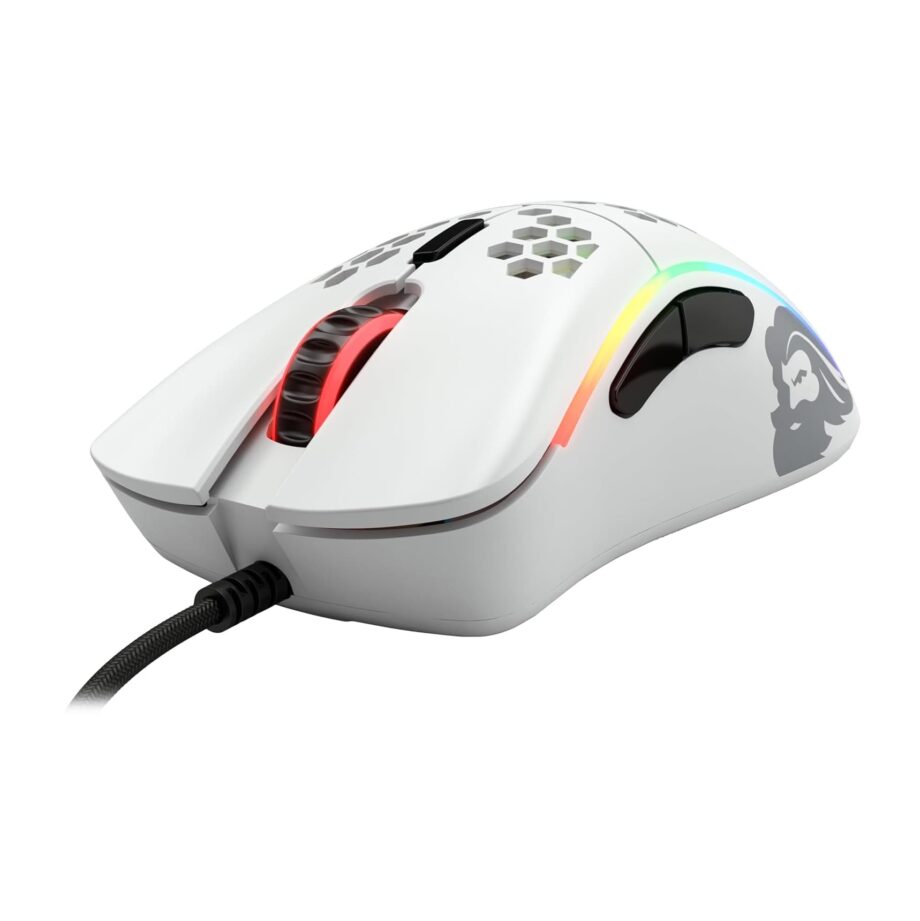 Glorious Model O 67g Lightweight Gaming Mouse - Matte White
