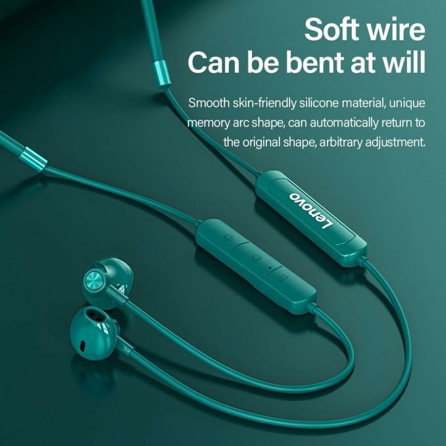 Lenovo Thinkplus SH1 Ergonomic Design Wireless Earbuds - Black