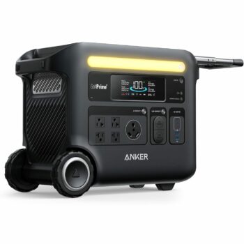 Anker SOLIX F2600 2400W (Peak 3600W) Portable Power Station