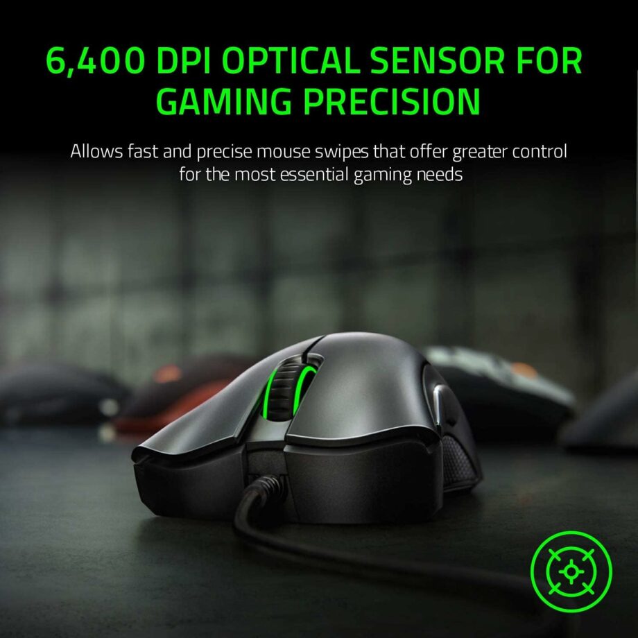 Razer DeathAdder Essential Gaming Mouse - Black