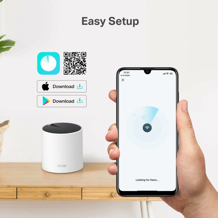 TP-Link AX3000 Deco X55 Pro Whole Home Mesh Wi-Fi 6 System - (3-pack)