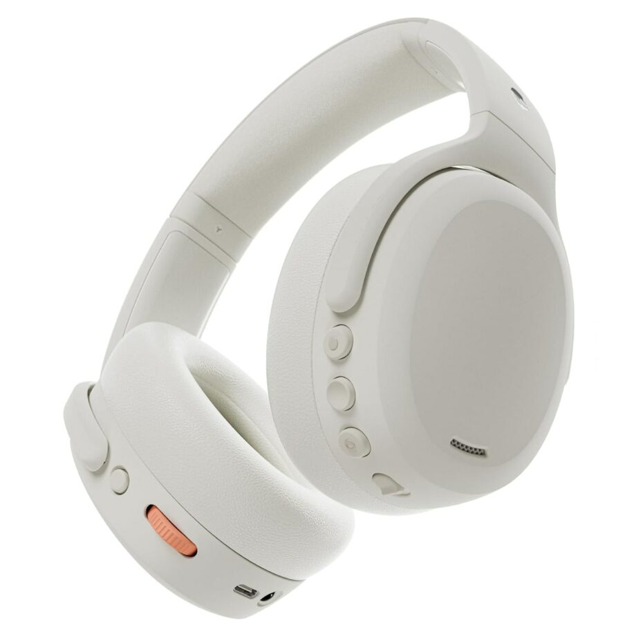Skullcandy Crusher ANC 2 Over-Ear Noise Cancelling Wireless Headphones - Bone