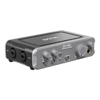 Boya BY-AM1 Dual Channel 44.1k-192kHz High-Fidelity Audio Interface