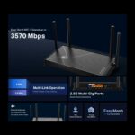 TP-Link Archer BE230 Dual-Band BE3600 2.5G Ports Wi-Fi 7 Router