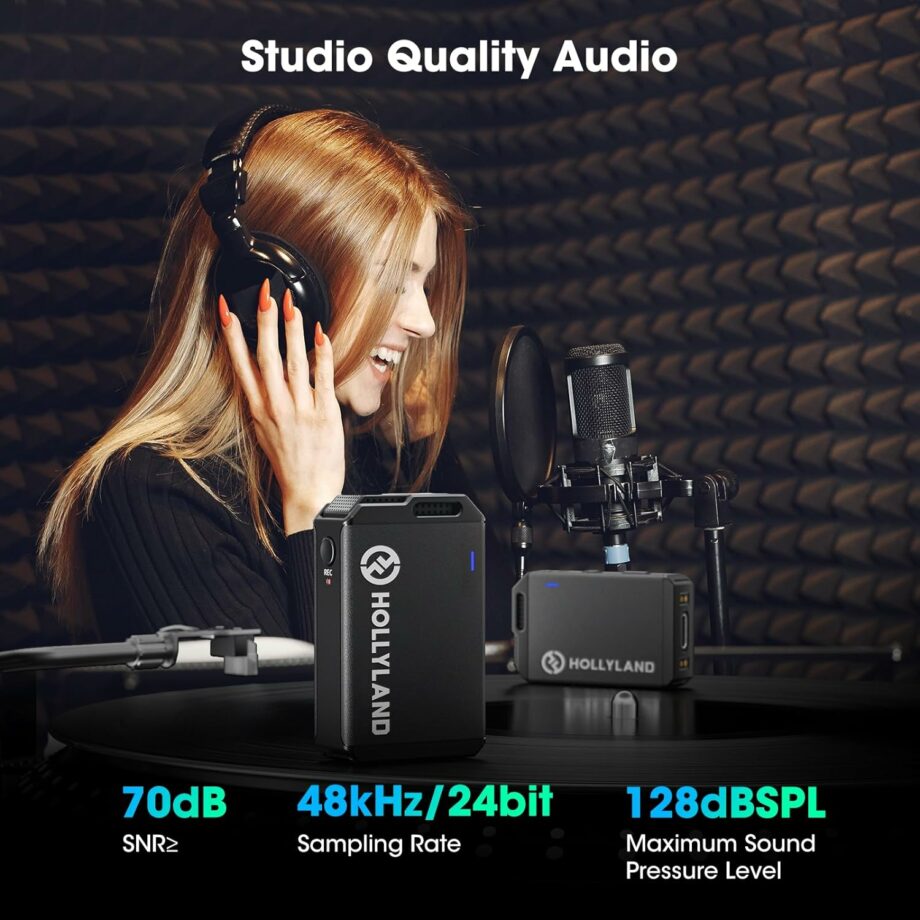 Hollyland Lark Max Wireless Lavalier Microphone System with Professional ENC (Pre-Order)