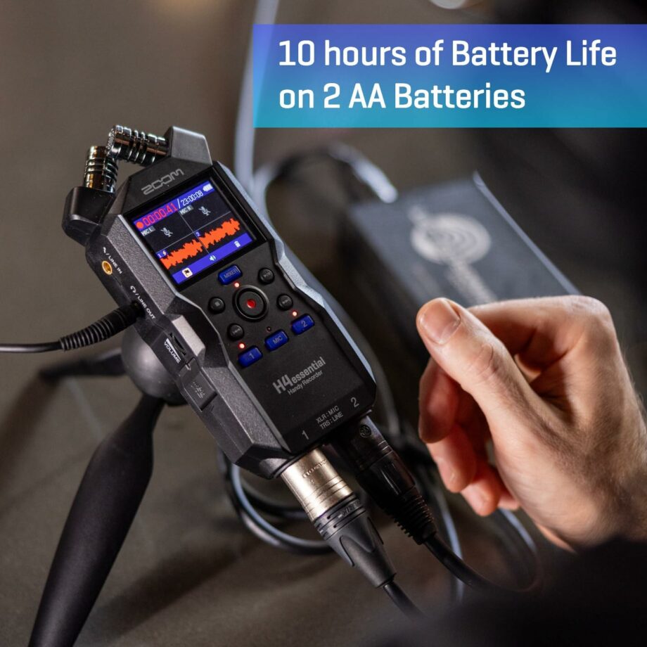 Zoom H4 Essential 4-Track Handy Recorder - 2024 Model