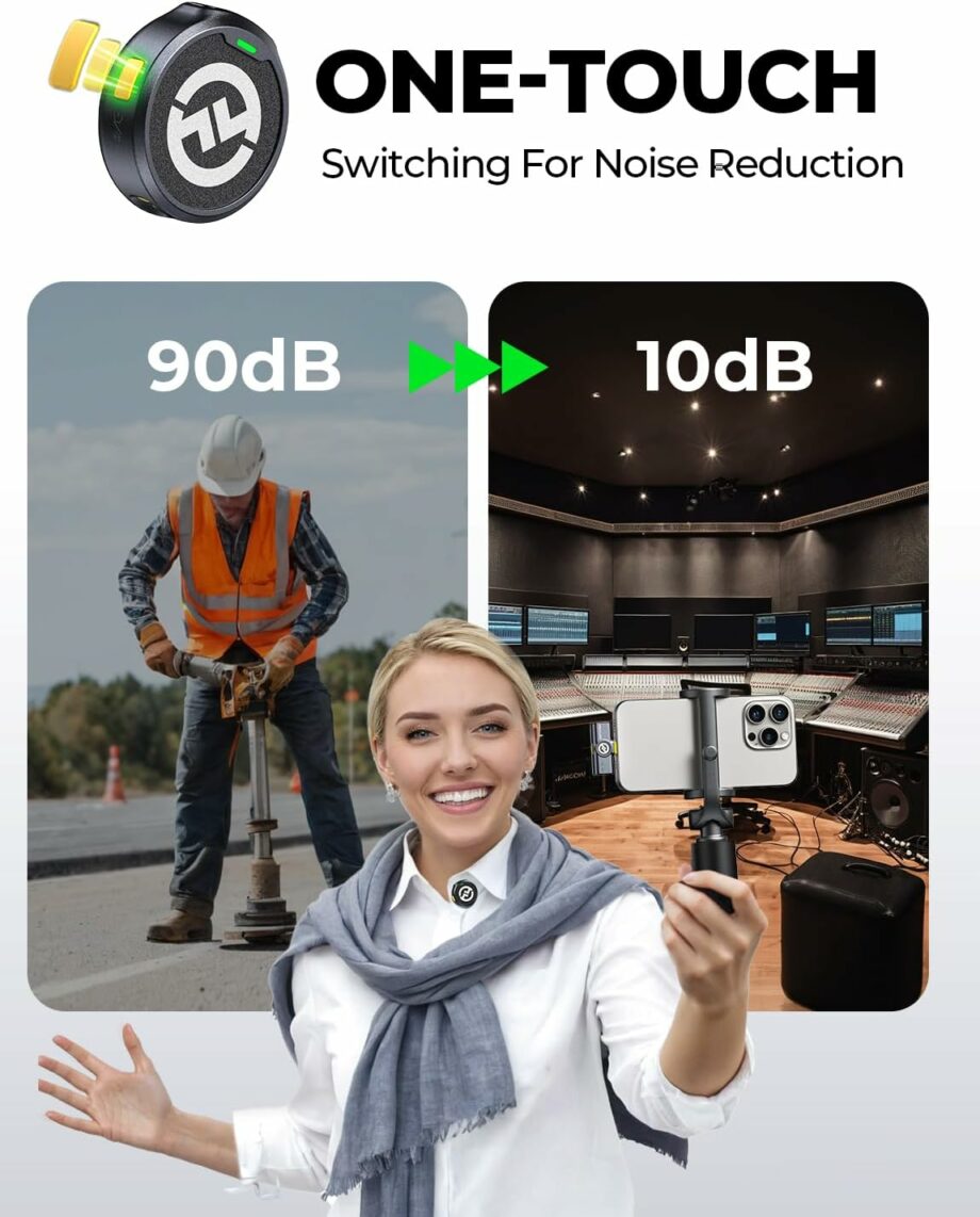 Hollyland Lark M2 Noise Cancellation Wireless Lavalier Microphone - USB C Version (Pre-Order)
