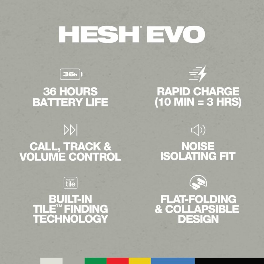 Skullcandy Hesh Evo Over-Ear Wireless Headphones - Bone