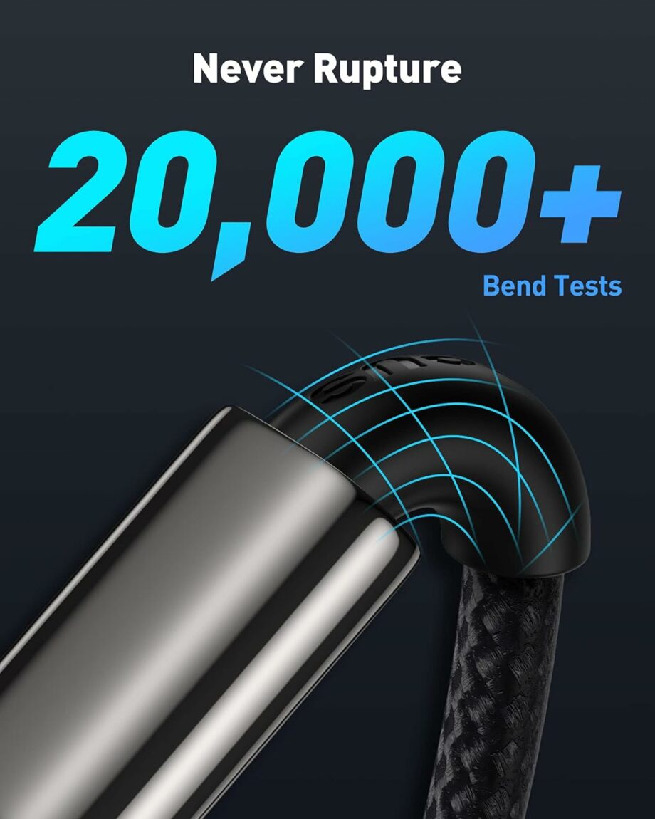 Baseus 100W Braided USB C to USB C Cable - 1M