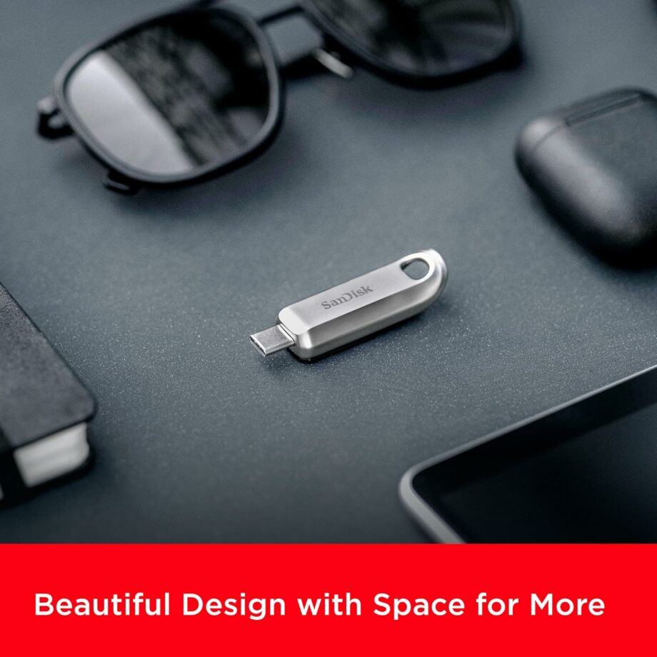 SanDisk 256GB Ultra Luxe 400MB/s USB Type-C Flash Drive