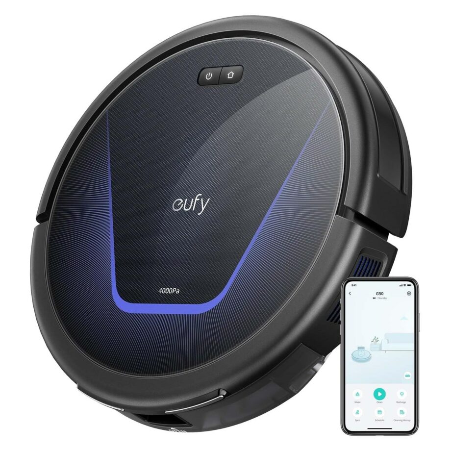 Anker Eufy G50 Robot Vacuum Cleaner with 4,000 Pa Strong Suction