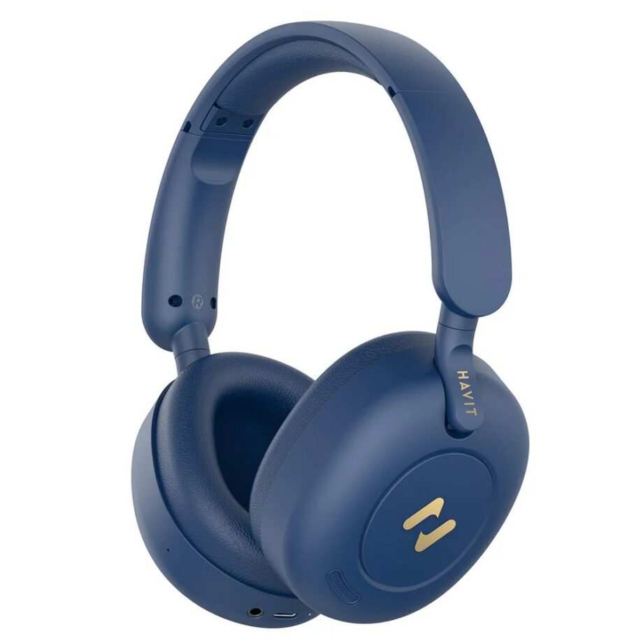 Havit H655 Pro Wireless Active Noise Cancelling Headset - Blue