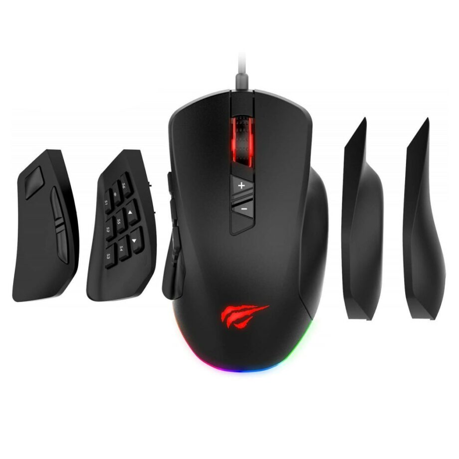 Havit MS900 RGB Backlit Programmable Gaming Mouse