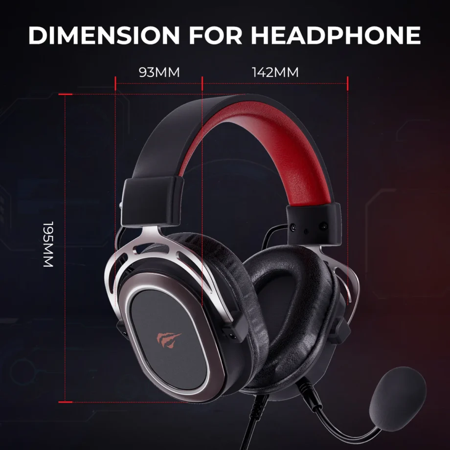 Havit H2008D Multi-Platform 7.1 Surround Sound Gaming Headset