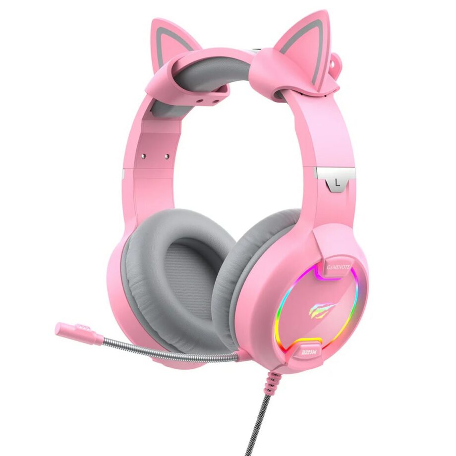 Havit H2233D Gaming Headset - Pink