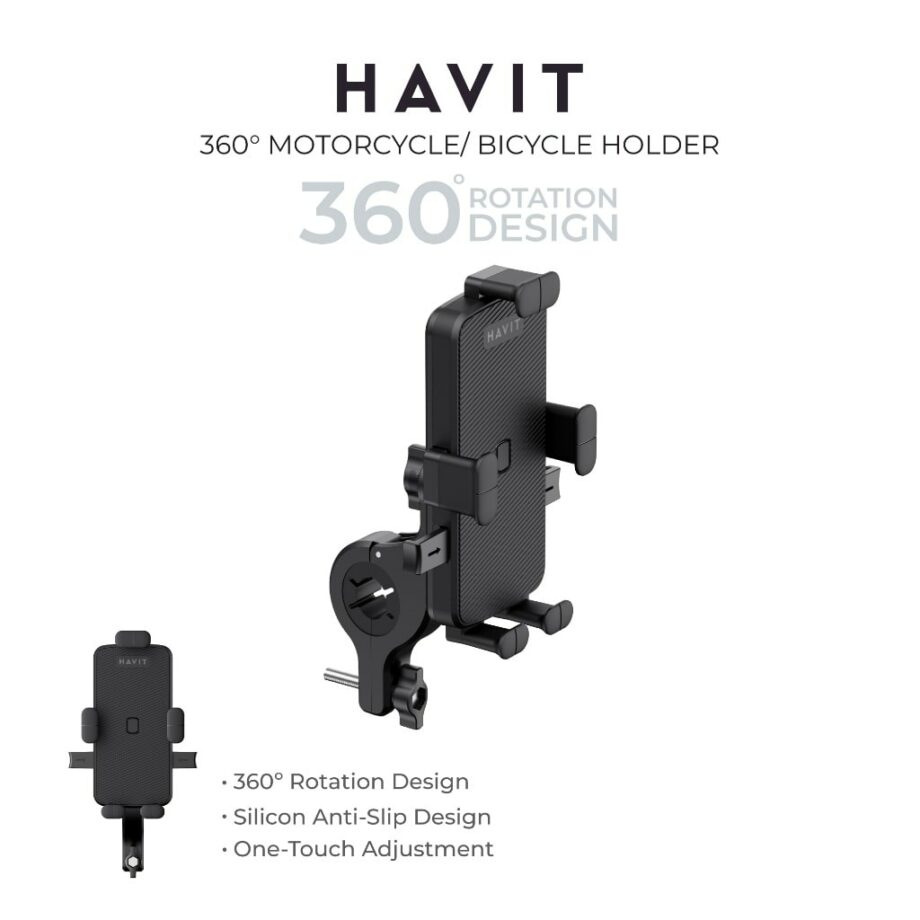 Havit ST7137 Motorcycle/Bicycle Phone Holder