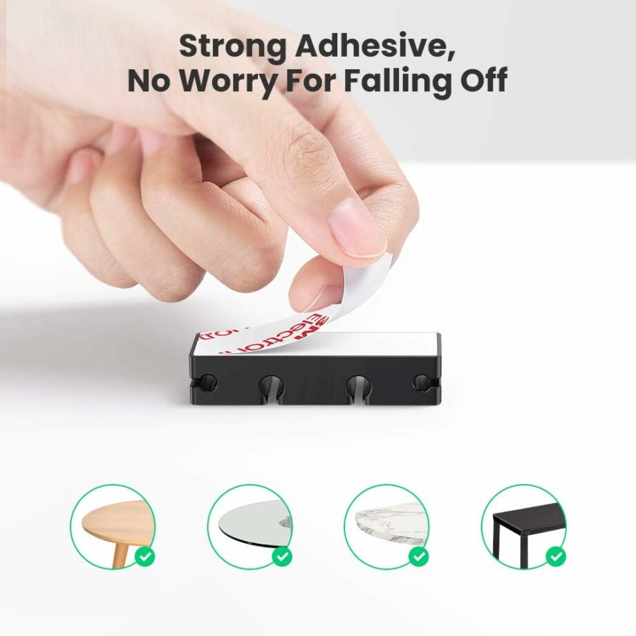 UGREEN Cable Organizer Cord Management 6 Slots (3+1 Combination)