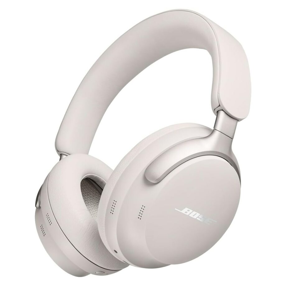 Bose QuietComfort Ultra Wireless Bluetooth Noise Cancelling Headphones with Spatial Audio - White (Pre-Order)