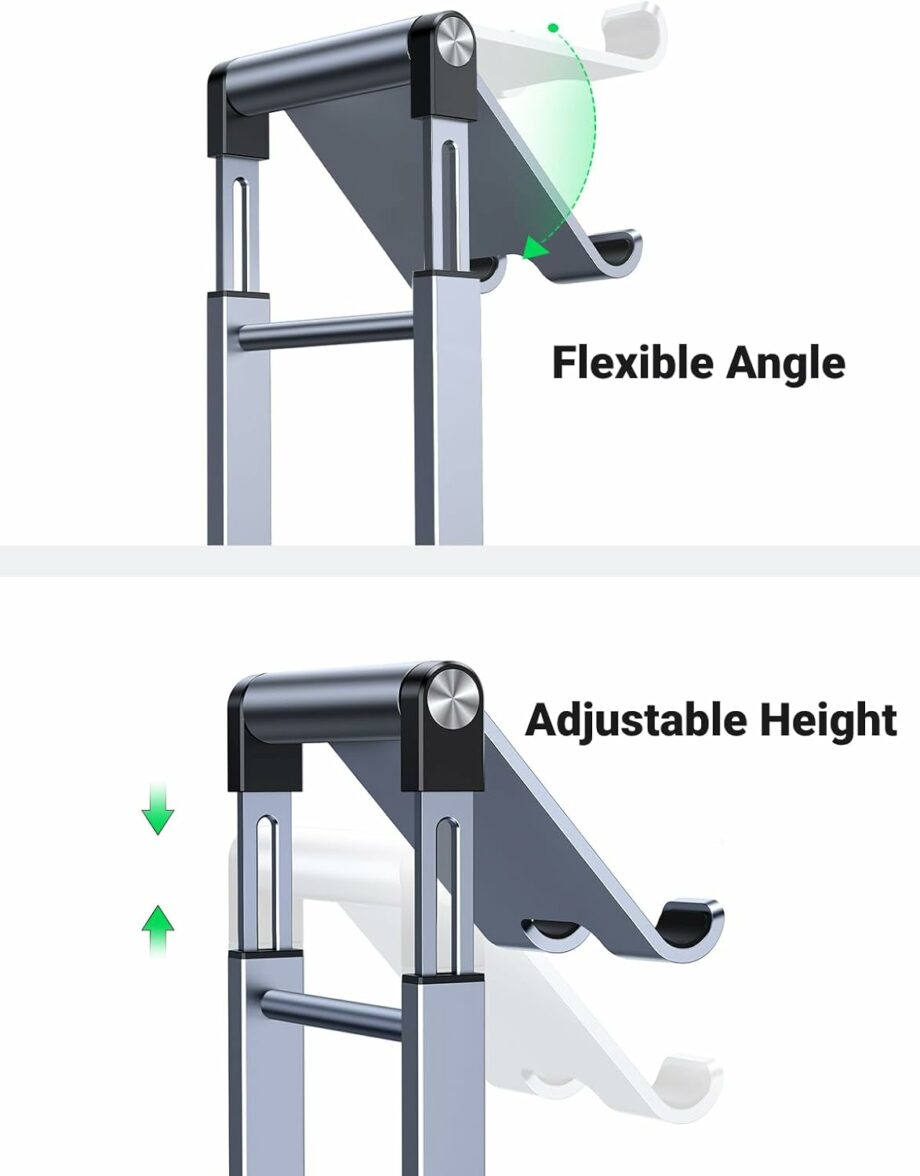 UGREEN Adjustable Height Foldable Portable Phone Holder